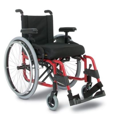 Pride Mobility Litestream XF Wheelchair red